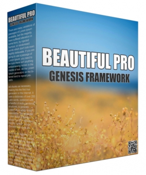 Product picture Beautiful Pro Genesis FrameWork